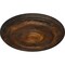 Ekena Millwork Kepler Traditional Ceiling Medallion (For Canopies up to 4 1/2"), 19 3/4"OD x 1 1/2"P, Rust CM20KPRUS - alternate 4